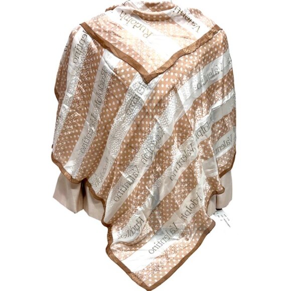 Valentino Rudolph Accessories - Valentino Rudolph 1921 scarf, 100% sheer silk, 38" x40" large full body wrap(35)